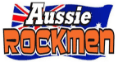 Aussie Rockmen logo with Australian flag