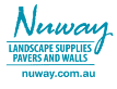 Nuway landscape supplies pavers and walls logo