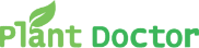 Plant Doctor green leaf logo